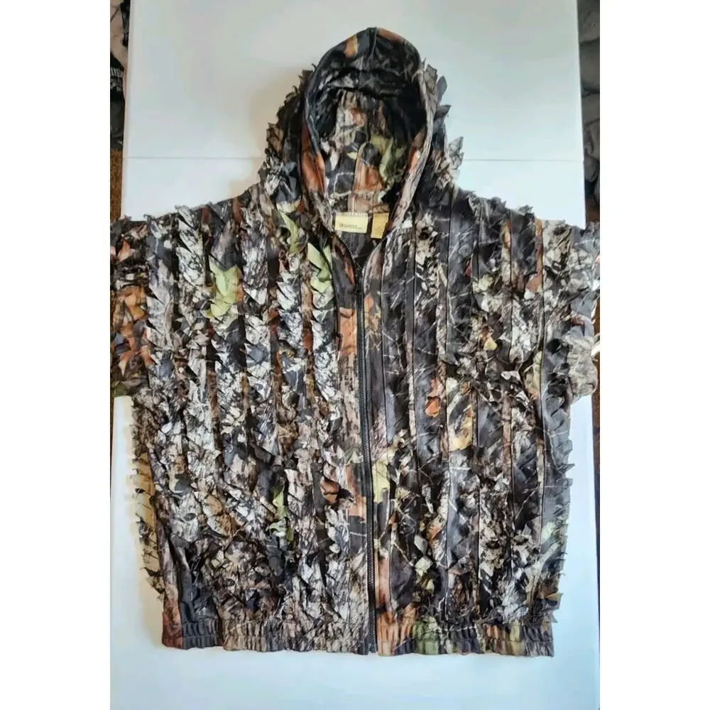 Gander Mountain Camouflage Ghillie Suit Camo Hunting Jacket 2XL